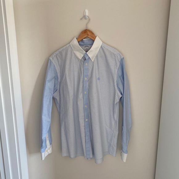 NEW Brooks Brothers Regent Fit Button Down Shirt - Picture 3 of 4